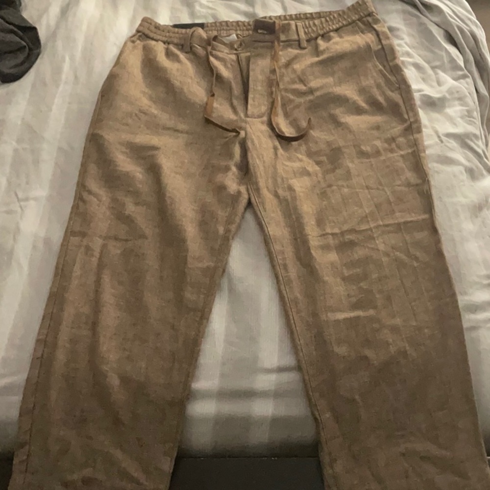 Banana Republic Mason athletic tapered fit pants